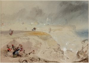 Naufrage du Betsy Cains sur les rochers à Battery Point, Tynemouth