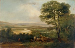 Paysage : Vue du Northumberland, 1804-1848 - Thomas Miles Richardson I