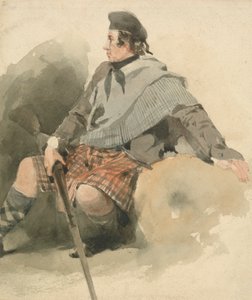 Un Highlander assis - Thomas Miles Richardson Sr.