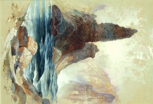 Au-dessus des chutes de la tour, Yellowstone, 1872 - Thomas Moran