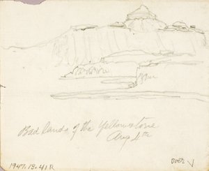 Bad Lands of the Yellowstone (en anglais) - Thomas Moran