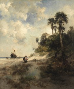 Île de Fort George, Floride - Thomas Moran