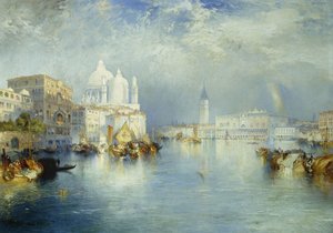 Grand Canal, Venise, 1903 - Thomas Moran