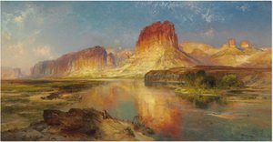 Rivière Verte du Wyoming, 1878 - Thomas Moran