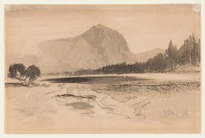 Source chaude sur la rivière du Jardinier - Thomas Moran