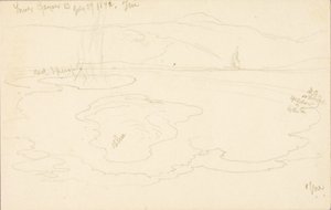 Bassin de geyser inférieur - Thomas Moran