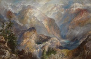 Matin dans les Sierras, Nevada, 1910