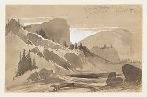 Près de Meadow Creek, Utah - Thomas Moran