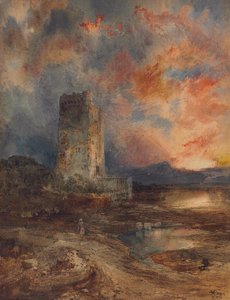 Coucher de soleil sur la lande, 1880 - Thomas Moran