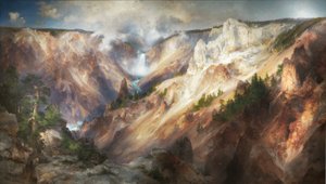 Le Grand Canyon du Yellowstone - Thomas Moran