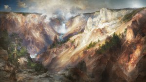 Le Grand Canyon du Yellowstone, 1893-1901