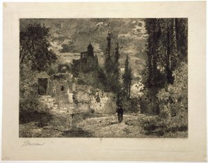 Crépuscule - Thomas Moran