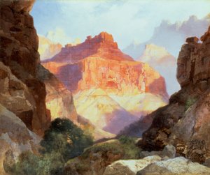 Sous le mur rouge, Grand Canyon de l