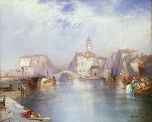 Canal vénitien, 1896 - Thomas Moran