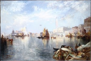 Grand Canal de Venise, 1889 - Thomas Moran
