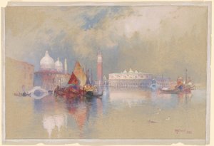 Vue de Venise - Thomas Moran