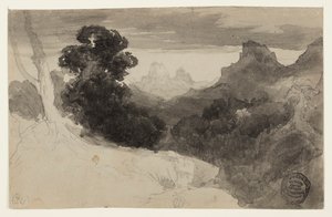 Vue des Tetons, Wyoming - Thomas Moran