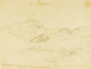 Parc de Yellowstone, Mammoth Hot Springs - Thomas Moran