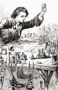 Sa Majesté Impériale a souhaité que lui-même et sa royale consort aient le bonheur de dîner avec moi, illustration de 