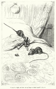Illustration des Voyages de Gulliver par Jonathan Swift (gravure)