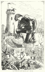 Illustration pour Les Voyages de Gulliver de Jonathan Swift - Thomas Morten
