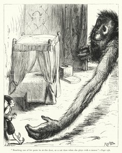Illustration pour Les Voyages de Gulliver de Jonathan Swift - Thomas Morten