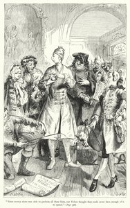 Illustration pour Les Voyages de Gulliver de Jonathan Swift - Thomas Morten