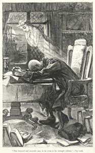 Illustration de la vie de Jonathan Swift (gravure) - Thomas Morten