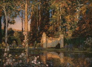 Le Jardin des Souvenirs, 1916-1917, vers 1930 - Thomas Mostyn
