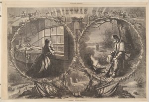 La veille de Noël, de Harpers Weekly - Thomas Nast