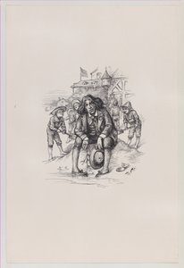 Oscar au bord de la mer - Thomas Nast