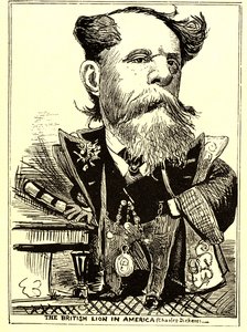 Le lion britannique en Amérique, 1867-68 - Thomas Nast