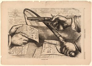 Tilden ou « Blood Compromise »  – Tout à fait ! - Thomas Nast
