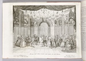 "Il vous rend chaste et pure aux mains de votre époux", illustration de "Le Mariage de Figaro" par Pierre Augustin Caron de Beaumarchais, 1784 - Thomas Naudet