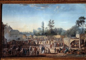 Vue des Tuileries Place de la Révolution