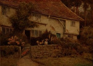 Un jardin de cottage - Thomas Nicholson Tyndale