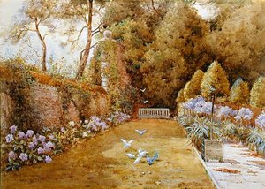 Le jardin de la cour, Hinton - Thomas Noelsmith