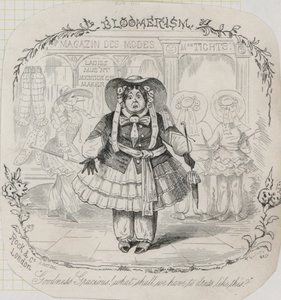 Mode féminine victorienne : pantalons bouffants - Thomas Onwhyn