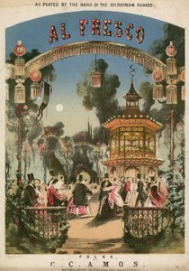 Polka Al Fresco, partition musicale - Thomas Packer