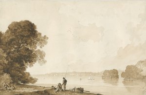 Chillington Park - Étang, nd [1837-1838] - Thomas Peploe Wood
