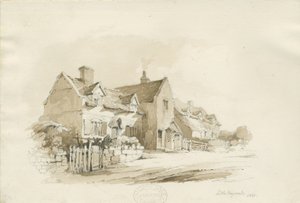 Cottages à Little Haywood - Thomas Peploe Wood