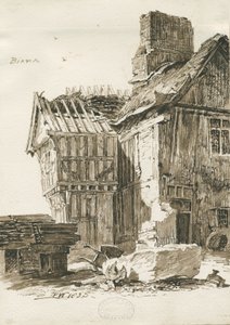 Eccleshall - Biana Hall, 1835 - Thomas Peploe Wood