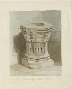 Fonts baptismaux dans l