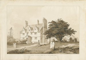 Forton Hall : dessin au lavis, nd [?1838] - Thomas Peploe Wood