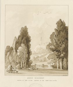 Monument à William Pitt à Sandon