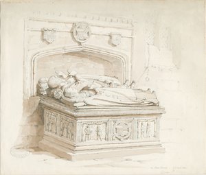 Église de Stowe - Tombeau de table [de Sir Walter Devereux] - Thomas Peploe Wood