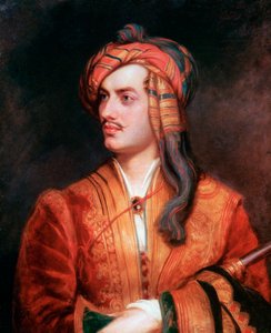 Byron de Rochdale en costume albanais, 1813