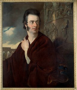 Portrait présumé de Lord Byron. Peinture de Thomas Phillips