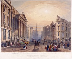 Extérieur de Mansion House, Londres