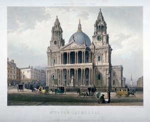 Cathédrale Saint-Paul, Cité de Londres, 1851